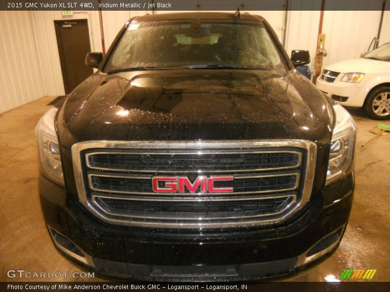 Iridium Metallic / Jet Black 2015 GMC Yukon XL SLT 4WD