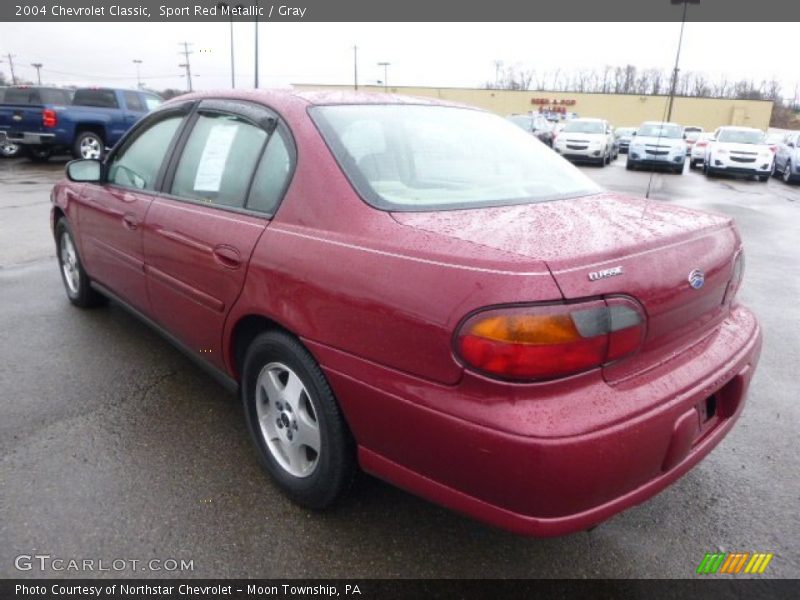 Sport Red Metallic / Gray 2004 Chevrolet Classic