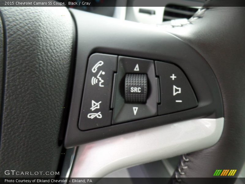 Controls of 2015 Camaro SS Coupe