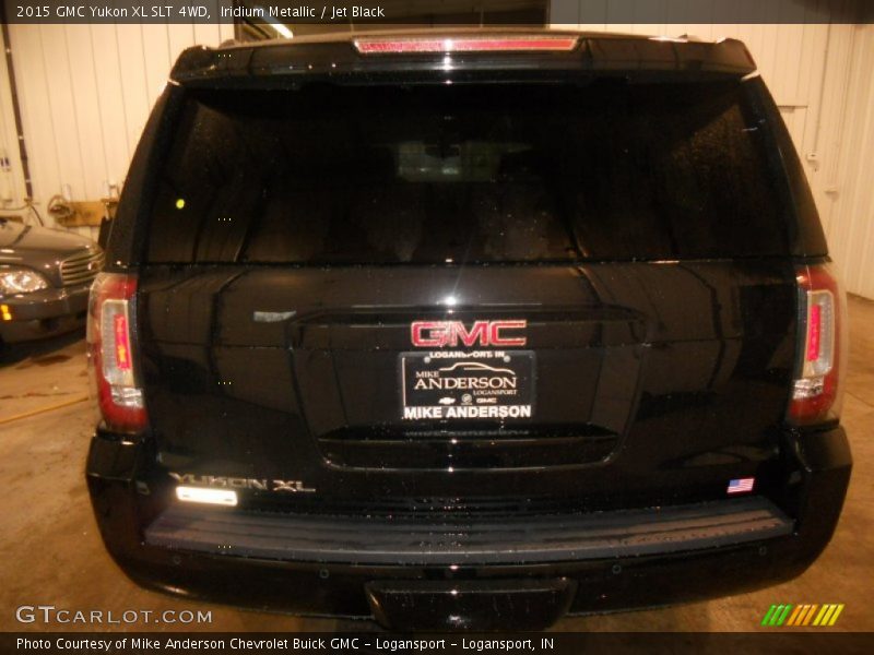 Iridium Metallic / Jet Black 2015 GMC Yukon XL SLT 4WD