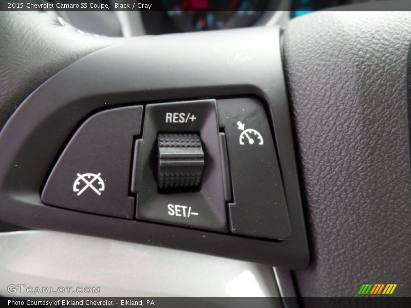 Controls of 2015 Camaro SS Coupe