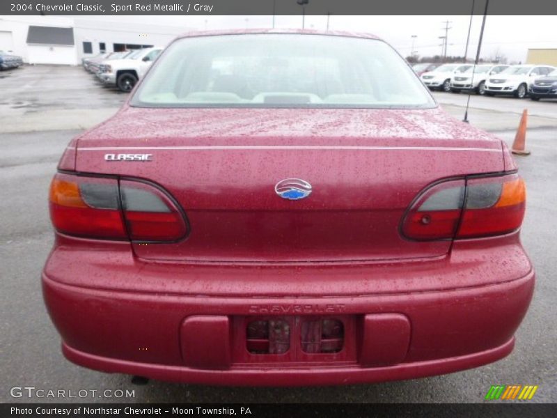 Sport Red Metallic / Gray 2004 Chevrolet Classic