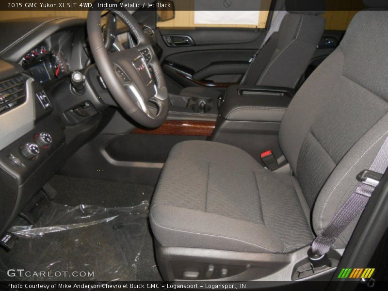 Iridium Metallic / Jet Black 2015 GMC Yukon XL SLT 4WD