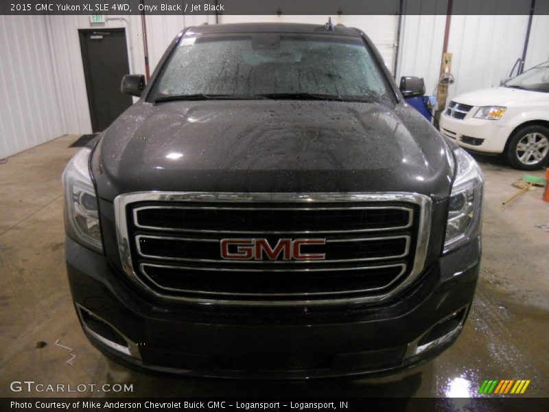 Onyx Black / Jet Black 2015 GMC Yukon XL SLE 4WD