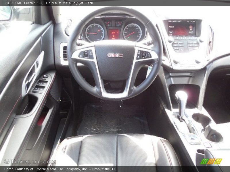 Gold Mist Metallic / Jet Black 2012 GMC Terrain SLT