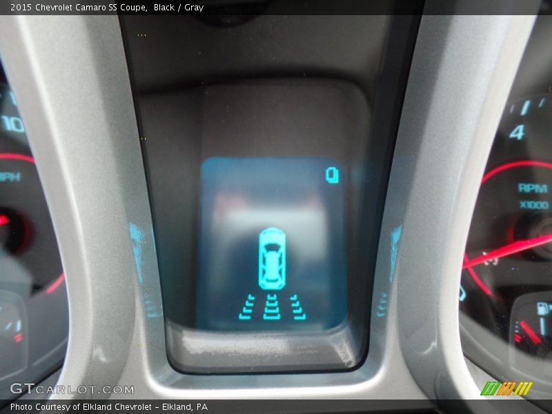 Black / Gray 2015 Chevrolet Camaro SS Coupe