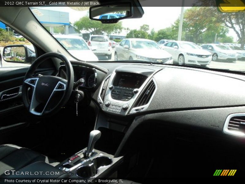 Gold Mist Metallic / Jet Black 2012 GMC Terrain SLT