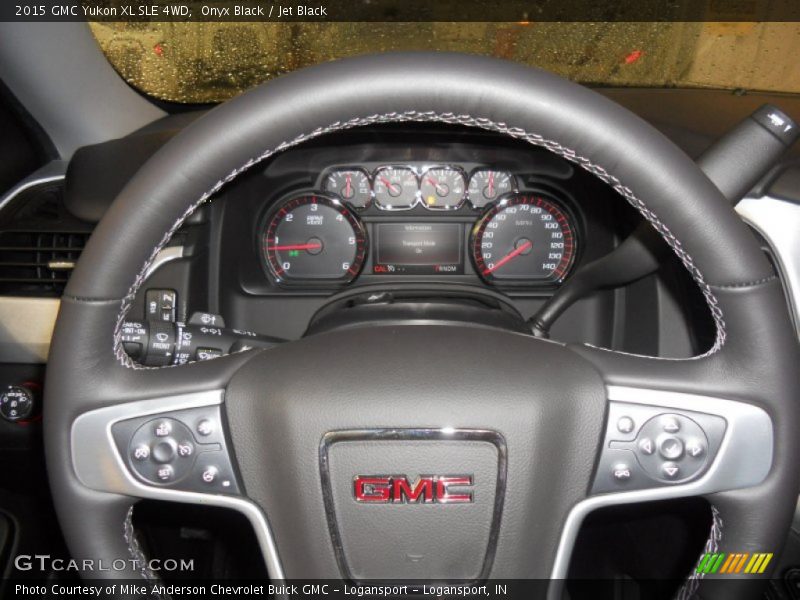 Onyx Black / Jet Black 2015 GMC Yukon XL SLE 4WD