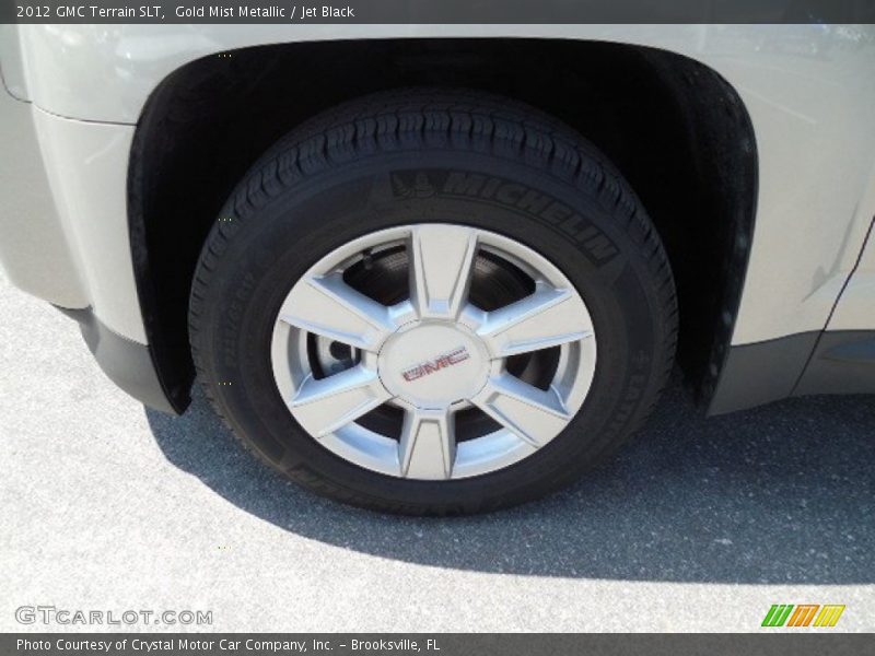 Gold Mist Metallic / Jet Black 2012 GMC Terrain SLT