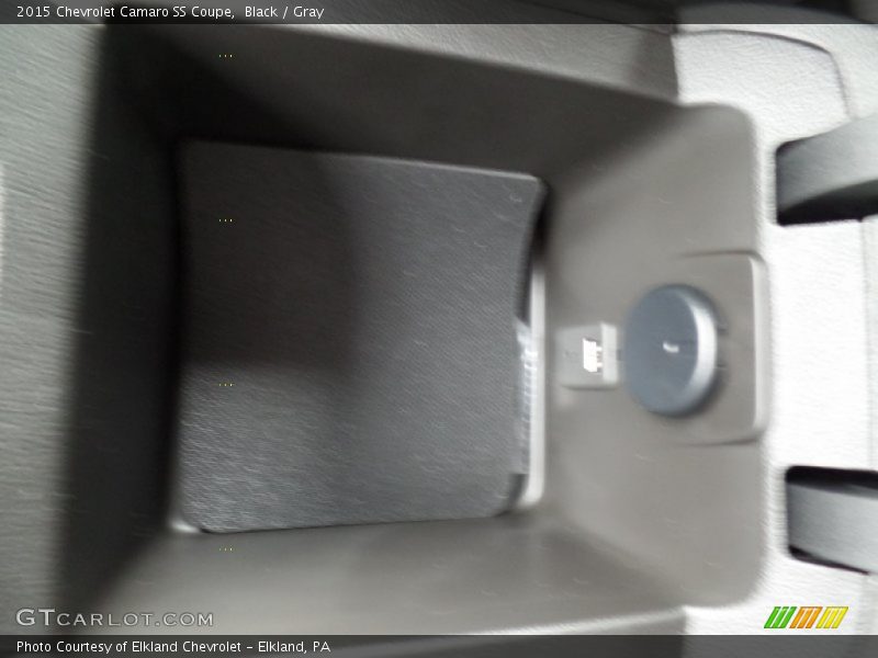 Black / Gray 2015 Chevrolet Camaro SS Coupe