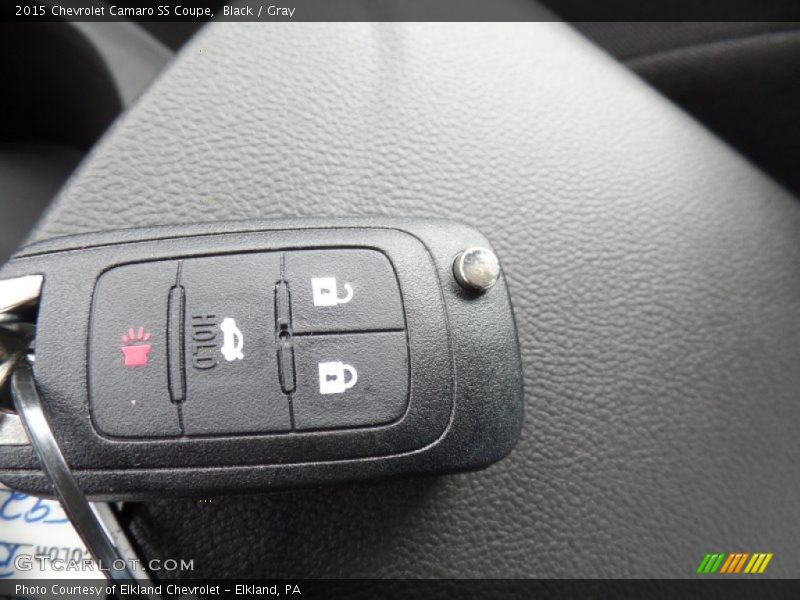 Keys of 2015 Camaro SS Coupe