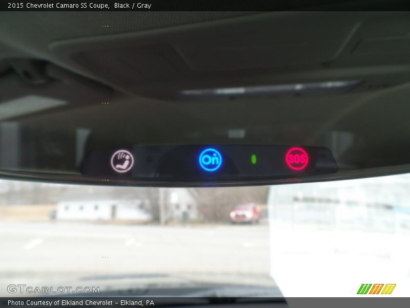 Black / Gray 2015 Chevrolet Camaro SS Coupe