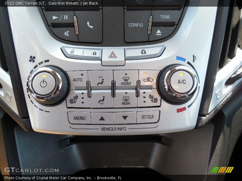 Gold Mist Metallic / Jet Black 2012 GMC Terrain SLT