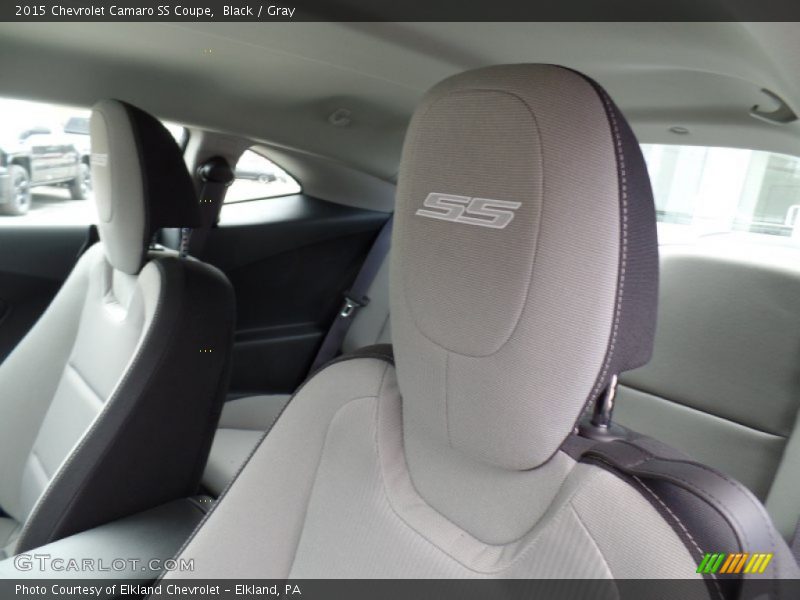 Front Seat of 2015 Camaro SS Coupe