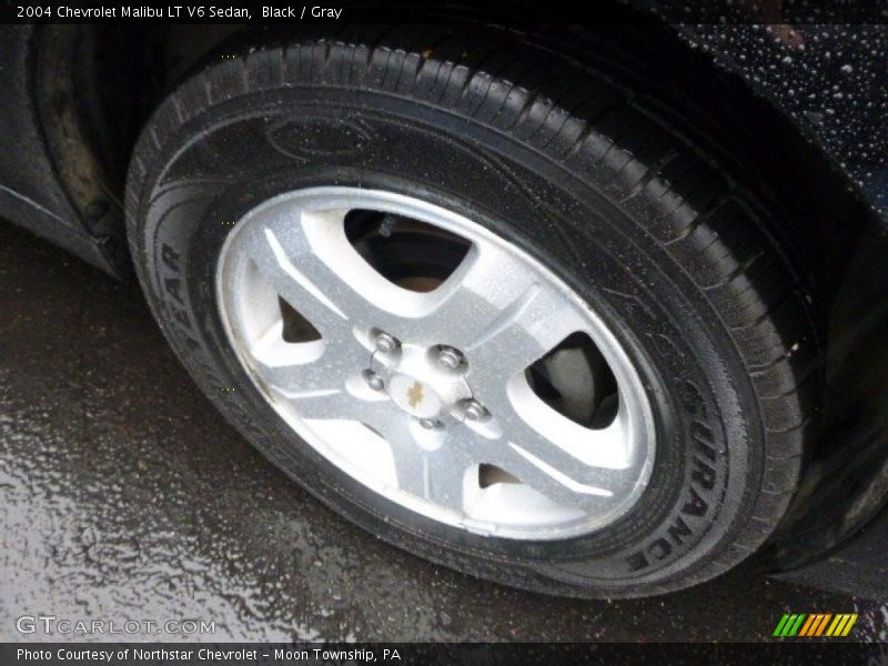 Black / Gray 2004 Chevrolet Malibu LT V6 Sedan