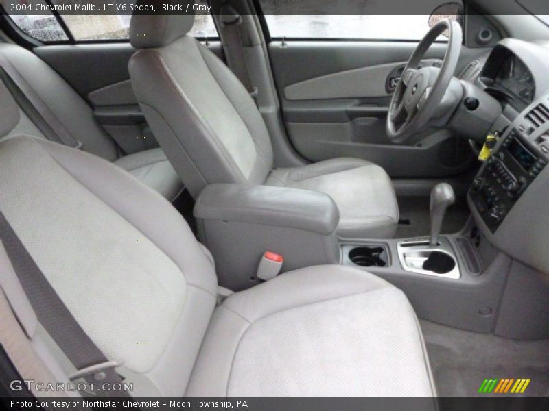Black / Gray 2004 Chevrolet Malibu LT V6 Sedan