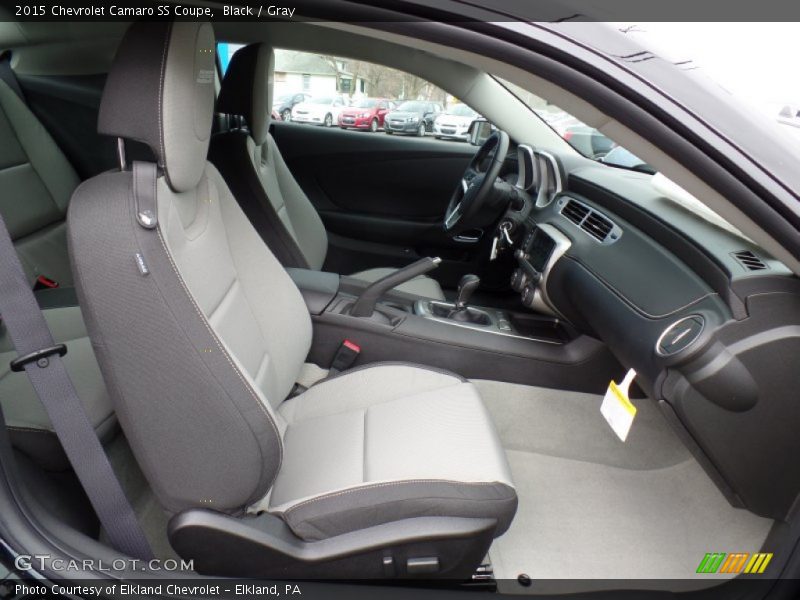 Front Seat of 2015 Camaro SS Coupe