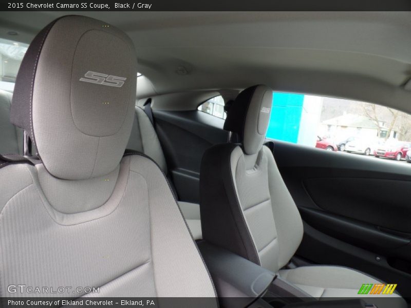 Front Seat of 2015 Camaro SS Coupe