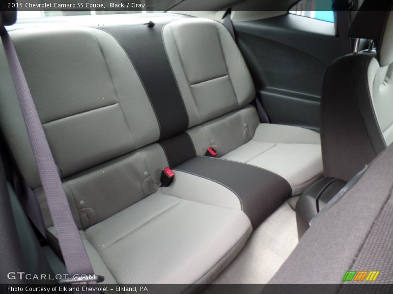 Rear Seat of 2015 Camaro SS Coupe