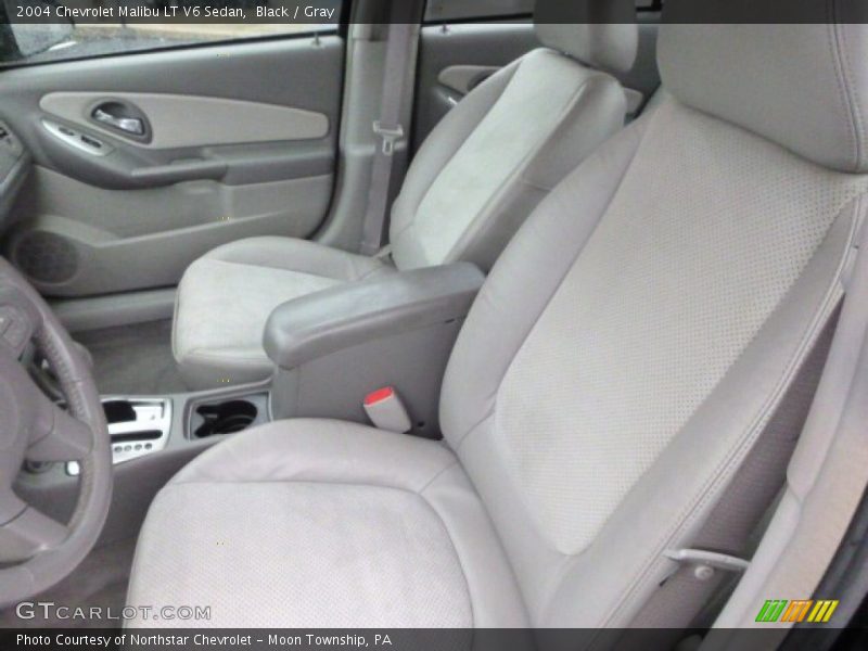 Black / Gray 2004 Chevrolet Malibu LT V6 Sedan