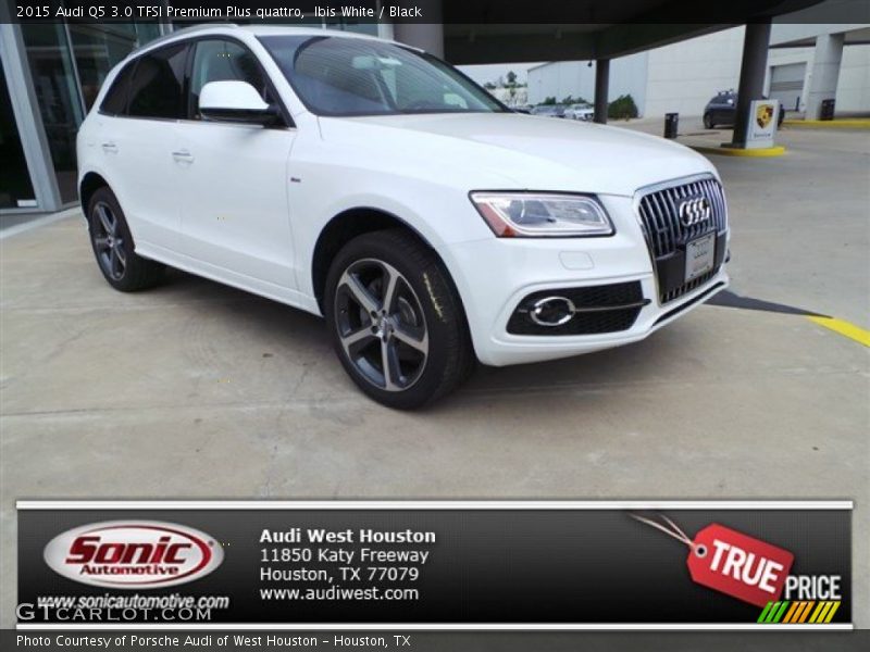 Ibis White / Black 2015 Audi Q5 3.0 TFSI Premium Plus quattro