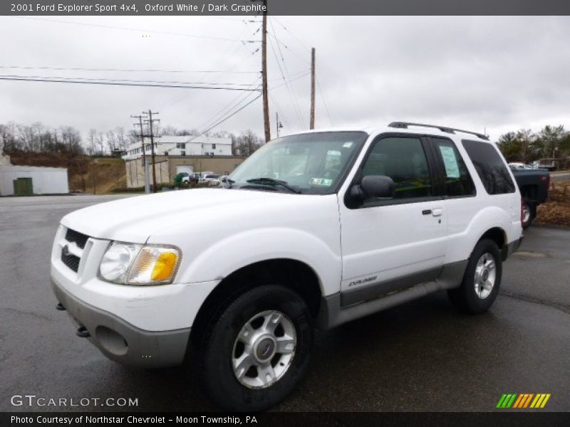 Front 3/4 View of 2001 Explorer Sport 4x4