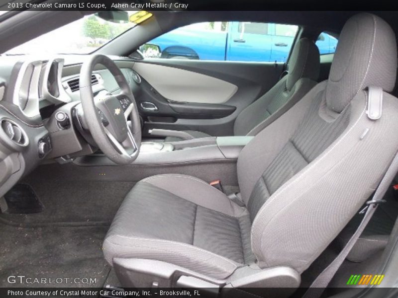 Ashen Gray Metallic / Gray 2013 Chevrolet Camaro LS Coupe