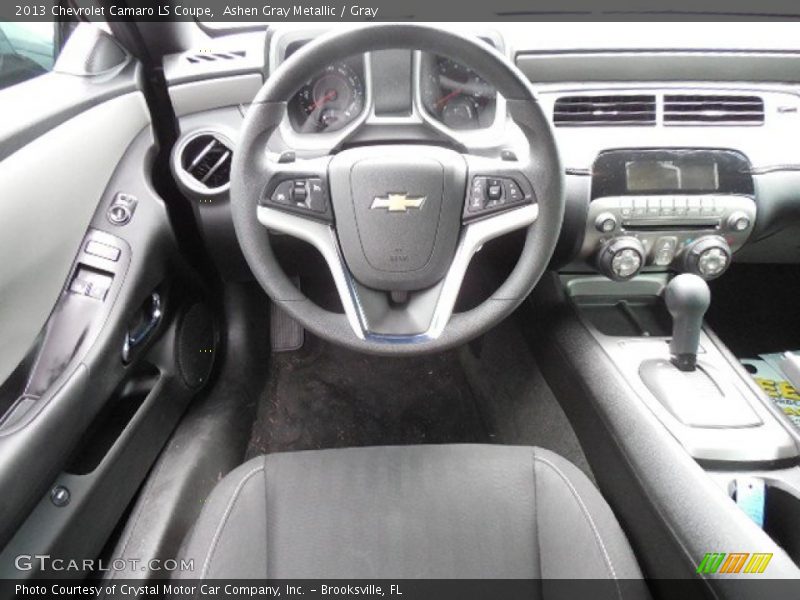 Ashen Gray Metallic / Gray 2013 Chevrolet Camaro LS Coupe
