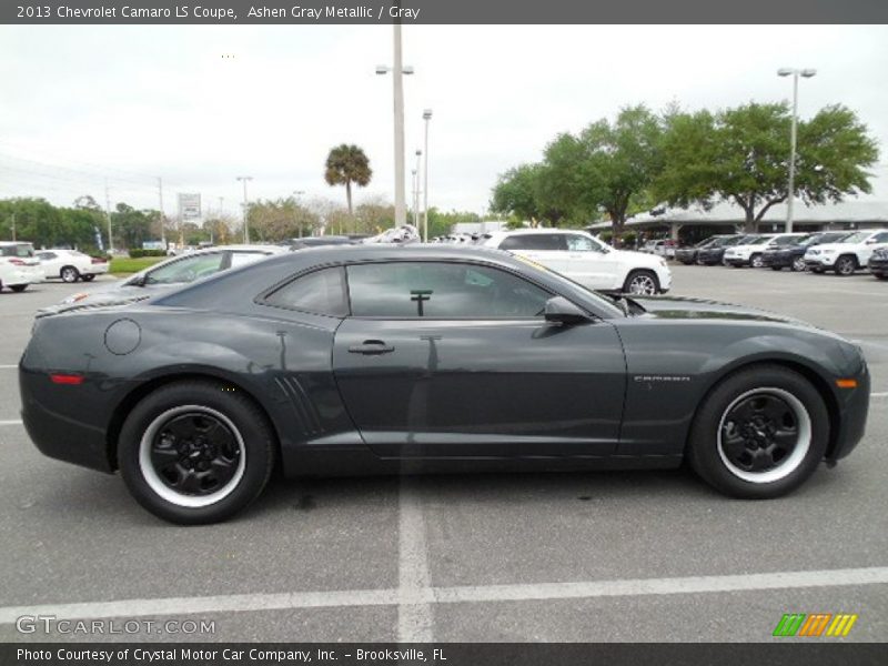 Ashen Gray Metallic / Gray 2013 Chevrolet Camaro LS Coupe