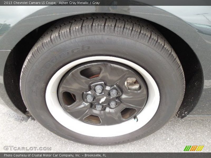 Ashen Gray Metallic / Gray 2013 Chevrolet Camaro LS Coupe