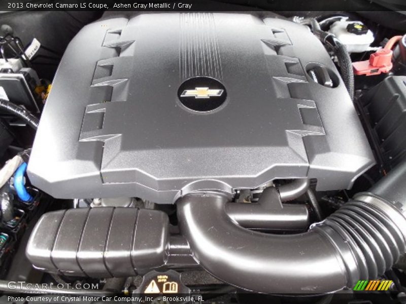 Ashen Gray Metallic / Gray 2013 Chevrolet Camaro LS Coupe