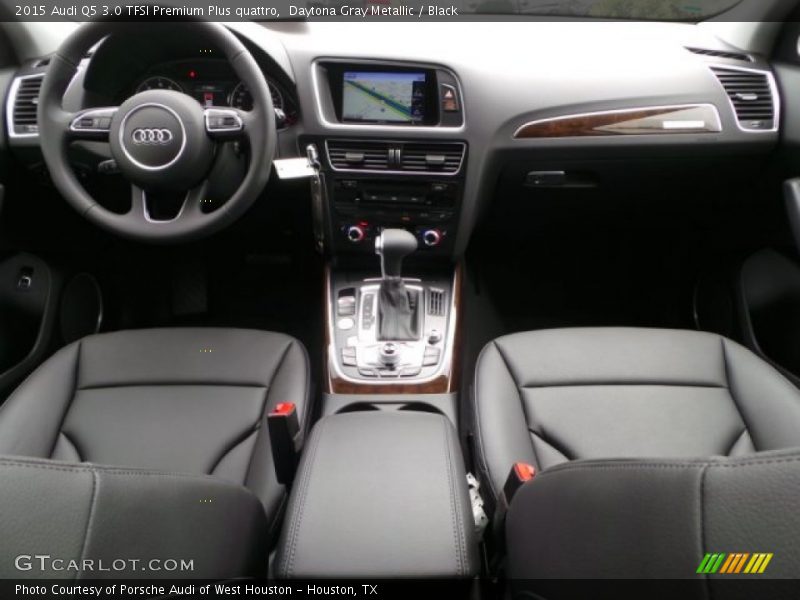 Daytona Gray Metallic / Black 2015 Audi Q5 3.0 TFSI Premium Plus quattro