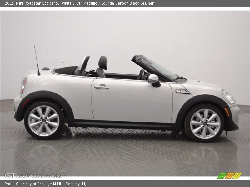  2015 Roadster Cooper S White Silver Metallic