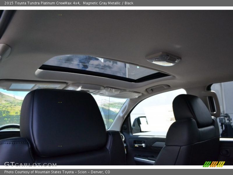 Magnetic Gray Metallic / Black 2015 Toyota Tundra Platinum CrewMax 4x4
