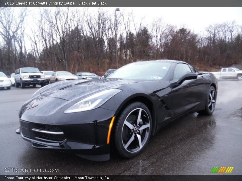 Front 3/4 View of 2015 Corvette Stingray Coupe