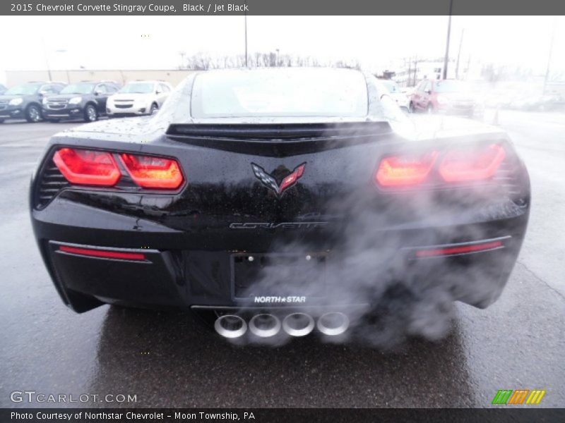 Black / Jet Black 2015 Chevrolet Corvette Stingray Coupe