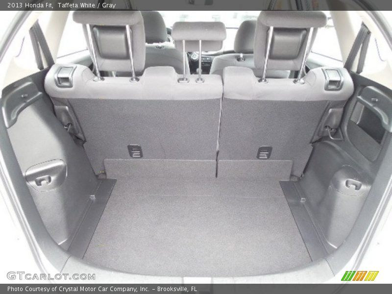 Taffeta White / Gray 2013 Honda Fit