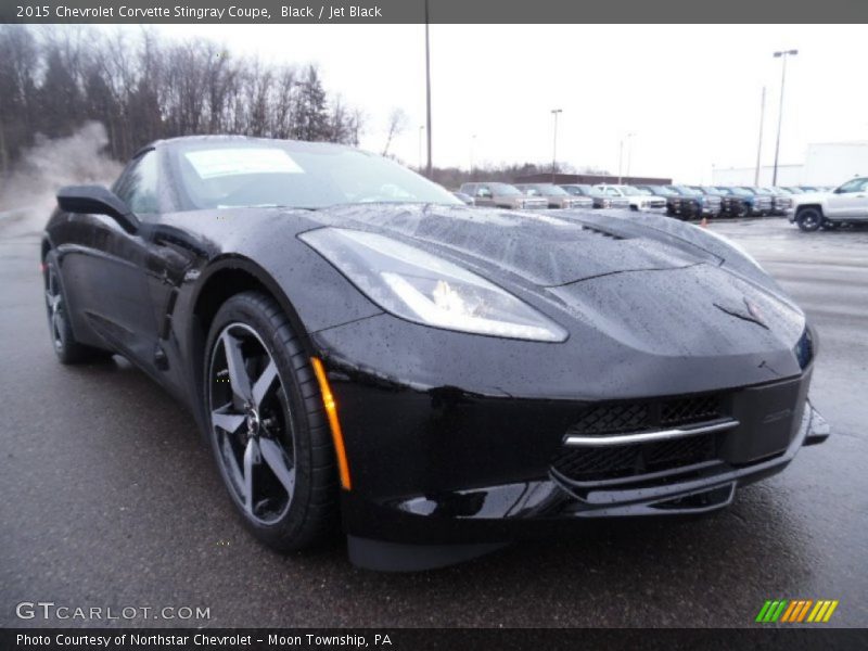 Front 3/4 View of 2015 Corvette Stingray Coupe