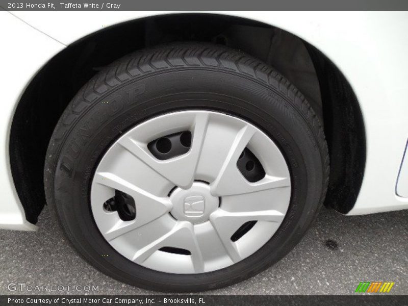 Taffeta White / Gray 2013 Honda Fit