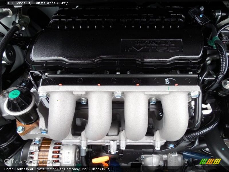 Taffeta White / Gray 2013 Honda Fit