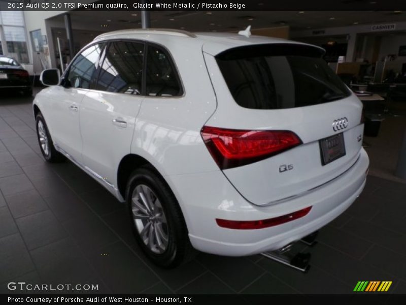 Glacier White Metallic / Pistachio Beige 2015 Audi Q5 2.0 TFSI Premium quattro