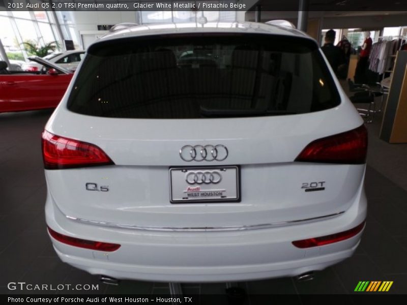 Glacier White Metallic / Pistachio Beige 2015 Audi Q5 2.0 TFSI Premium quattro