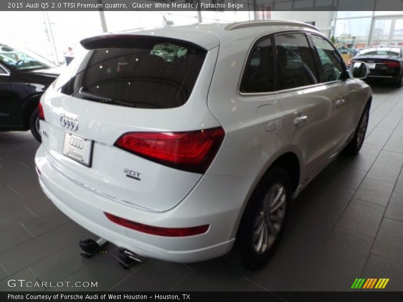Glacier White Metallic / Pistachio Beige 2015 Audi Q5 2.0 TFSI Premium quattro