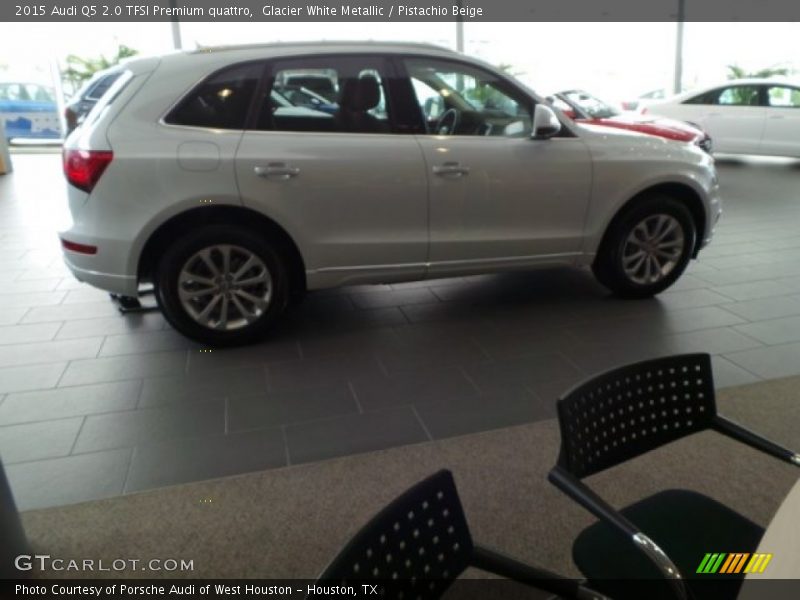 Glacier White Metallic / Pistachio Beige 2015 Audi Q5 2.0 TFSI Premium quattro