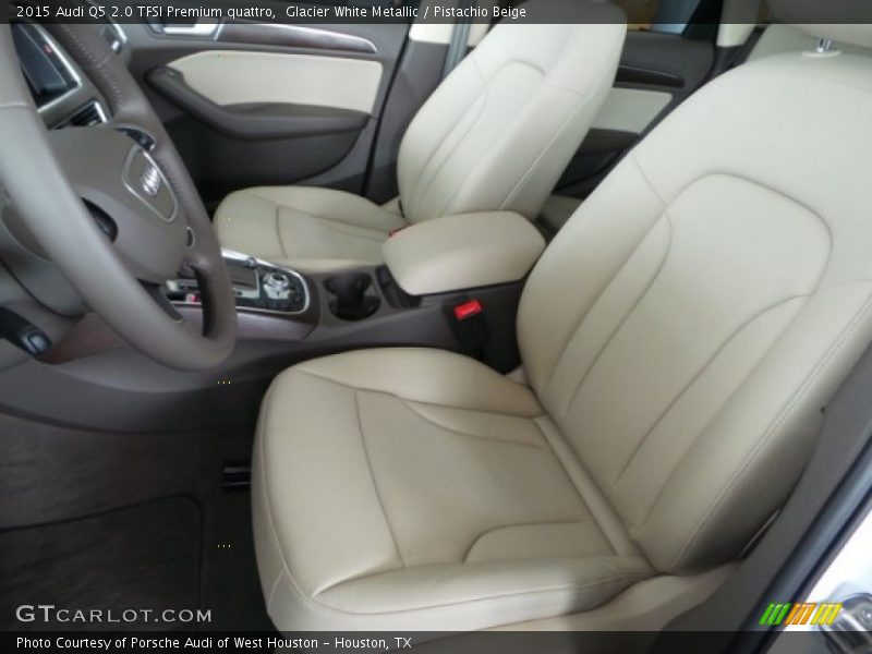 Glacier White Metallic / Pistachio Beige 2015 Audi Q5 2.0 TFSI Premium quattro