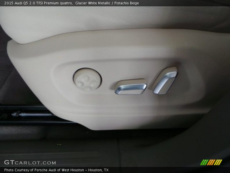 Glacier White Metallic / Pistachio Beige 2015 Audi Q5 2.0 TFSI Premium quattro