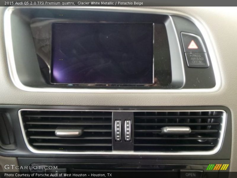Glacier White Metallic / Pistachio Beige 2015 Audi Q5 2.0 TFSI Premium quattro