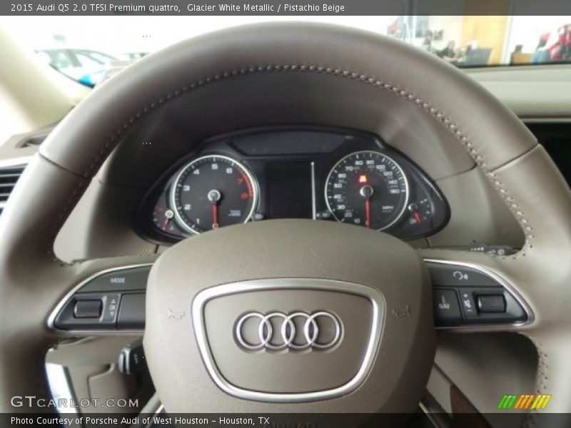 Glacier White Metallic / Pistachio Beige 2015 Audi Q5 2.0 TFSI Premium quattro