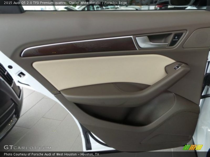Glacier White Metallic / Pistachio Beige 2015 Audi Q5 2.0 TFSI Premium quattro