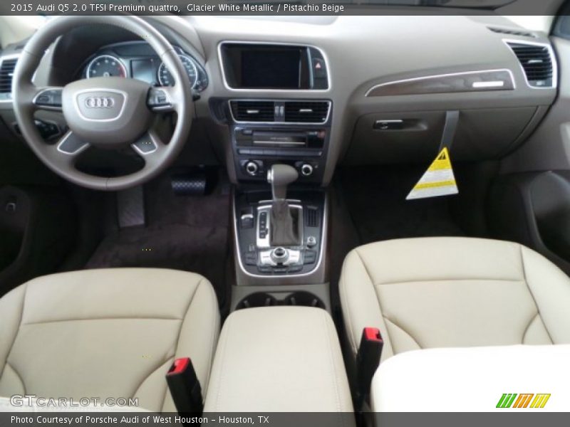 Glacier White Metallic / Pistachio Beige 2015 Audi Q5 2.0 TFSI Premium quattro
